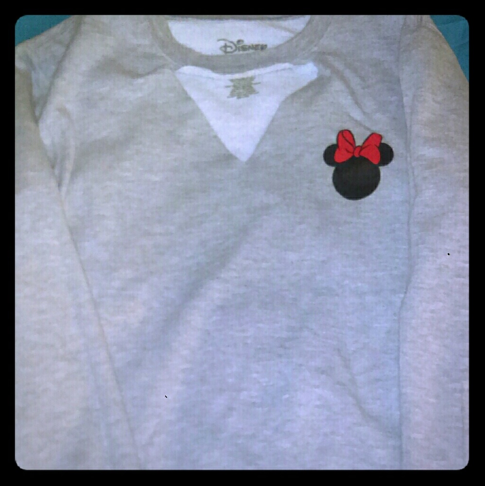 Disney Minnie Mouse distressed sweatshirt